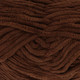 A 200g ball of Warm & Toastie Super Chunky Chocolate Polyester Yarn, manufactured by King Cole.