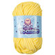 A 200g ball of Warm & Toastie Super Chunky Lemon Polyester Yarn, manufactured by King Cole.