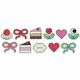 A set of 200 Eye Candy Washi Stickers, each measuring approx. 2cm.