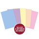A pack of 20 A3 Pastel Coloured Cardstock Sheets.