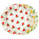 A pack of 6 Fruity Paper Plates, manufactured by Partydeco.