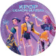 A pack of 8 K-Pop Demon Hunters Paper Plates.