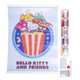 A Hello Kitty & Friends At The Circus Crystal Art Scroll Kit.