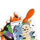 A Halloween Magic Water Colouring Book.