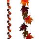 A 1.9m Autumnal Maple Leaf Garland.