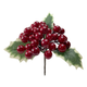 A 15cm Red Berry & Holly Pick.