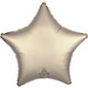 An 18" Prosecco Satin Luxe Star Foil Balloon, manufactured by Anagram.