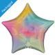 An 18" Pastel Stardust Ombre Star Foil Balloon, manufactured by Anagram.