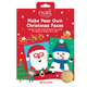 A Christmas Make Your Own Faces Craft Set.