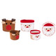 A set of two Christmas Assorted Storage Baskets.
