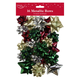 A pack of 16 Modern Mixed Metallic Gift Bows.