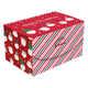 A Christmas Funky Santa Flat Small Gift Box.