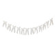 A White Velvet Bow Garland.