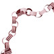 A pack of DIY Pink & Red Paper Chains.