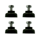 FlexiPole - Rubber Feet for Base Plate (4)