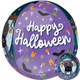 A 16 inch Orbz happy Halloween twilight bat foil balloon, manufactured by Anagram.
