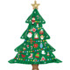 A 36 inch timeless tree foil balloon, manufactured by Anagram.