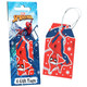A pack of 6 Spiderman Christmas Gift Tags.