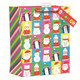 A Neon Characters Large Christmas Gift Bag,