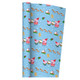 A roll of Peppa Pig Christmas Wrapping Paper, measuring approx 69cm x 2m.