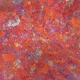 A 100ml pot of Cosmic Shimmer Cherry Flame Gilding Flakes.