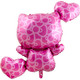 A 34 inch Hello Kitty Hearts Supershape Foil Balloon.