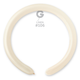 A pack of 100 2" Marshmallow Linen Entertainer Balloons, manufactured by Gemar.
