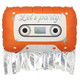 A 36 inch Cassette Foil Balloon, manufactured by Partydeco.