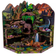 A Jurassic Valley Li'L Worlds 3D NookScene Kit (108 pcs), manufactured by Craft Buddy.