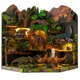 A Jurassic Valley Li'L Worlds 3D NookScene Kit (108 pcs), manufactured by Craft Buddy.