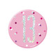 3 inch 13th Birthday Glitz Pink & Silver Badge (1)