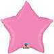 20" Rose Pink Star Foil Balloon (1) - UNPACKAGED