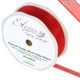 Red Woven Edge Ribbon - 10mm x 20m (1)