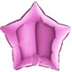 18" Pink Star Foil Balloon (1) - UNPACKAGED