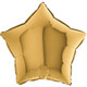 18" Gold Star Foil Balloon (1) - UNPACKAGED