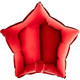 18" Red Star Foil Balloon (1) - UNPACKAGED