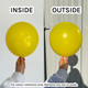 5" Crystal Yellow Sempertex Latex Balloons (100)