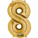 34 inch Anagram Gold Number 8 Foil Balloon (1)