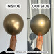 260 Reflex Gold Sempertex Nozzle Up Entertainer Balloons (50)