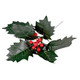 20cm Holly & Red Berries (1)