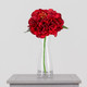 A 42cm Dark Red Hydrangea Short Stem