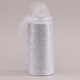 Silver Glitter Tulle - 150mm x 23m (1)