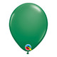 9" Standard Green Solid Colour Latex Balloons (100)