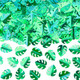 Green Tropical Leaf Confetti (15g)