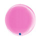 11" Globe Fuchsia Foil Balloon (1) - UNPACKAGED