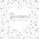 Diamond Anniversary Foil Stamped Paper Napkins (16)