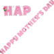 Mother's Day Floral Paper Banner - 180cm (1)