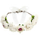 White Flower Crown - 19cm (1)