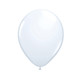 5" Standard White Solid Colour Latex Balloons (100)