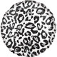 18 inch Animalz Snow Leopard Print Foil Balloon (1)